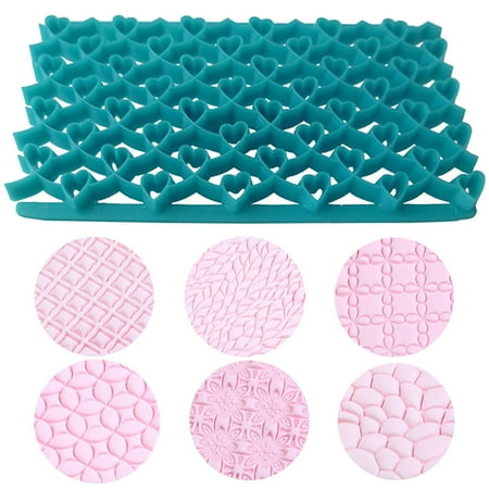 

Fondant Mold Non-stick BPA Free Multipurpose Quick Release DIY Stamp Tool Reusable Hollowed Design Biscuit Mold Bakeware