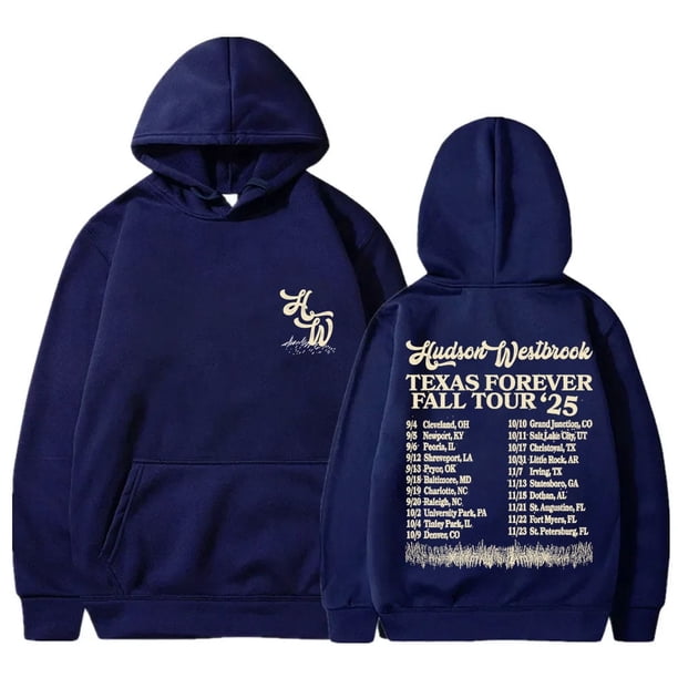 Hudson Westbrook Texas Forever Sudaderas Mujeres Hombres Sudaderas de manga larga