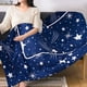 thumbnail image 4 of Blanket Cuddle Pillow 2 In 1 Cuddle Pillow Cuddle Pillow Quilt Round Cushion Cover Blanket Travel Blanket For All Seasons, 4 of 6