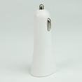 thumbnail image 3 of 12V 24V Dual USB Socket Multi Function Trumpet Design Car Phone Charger 1 for 2 White, 3 of 8