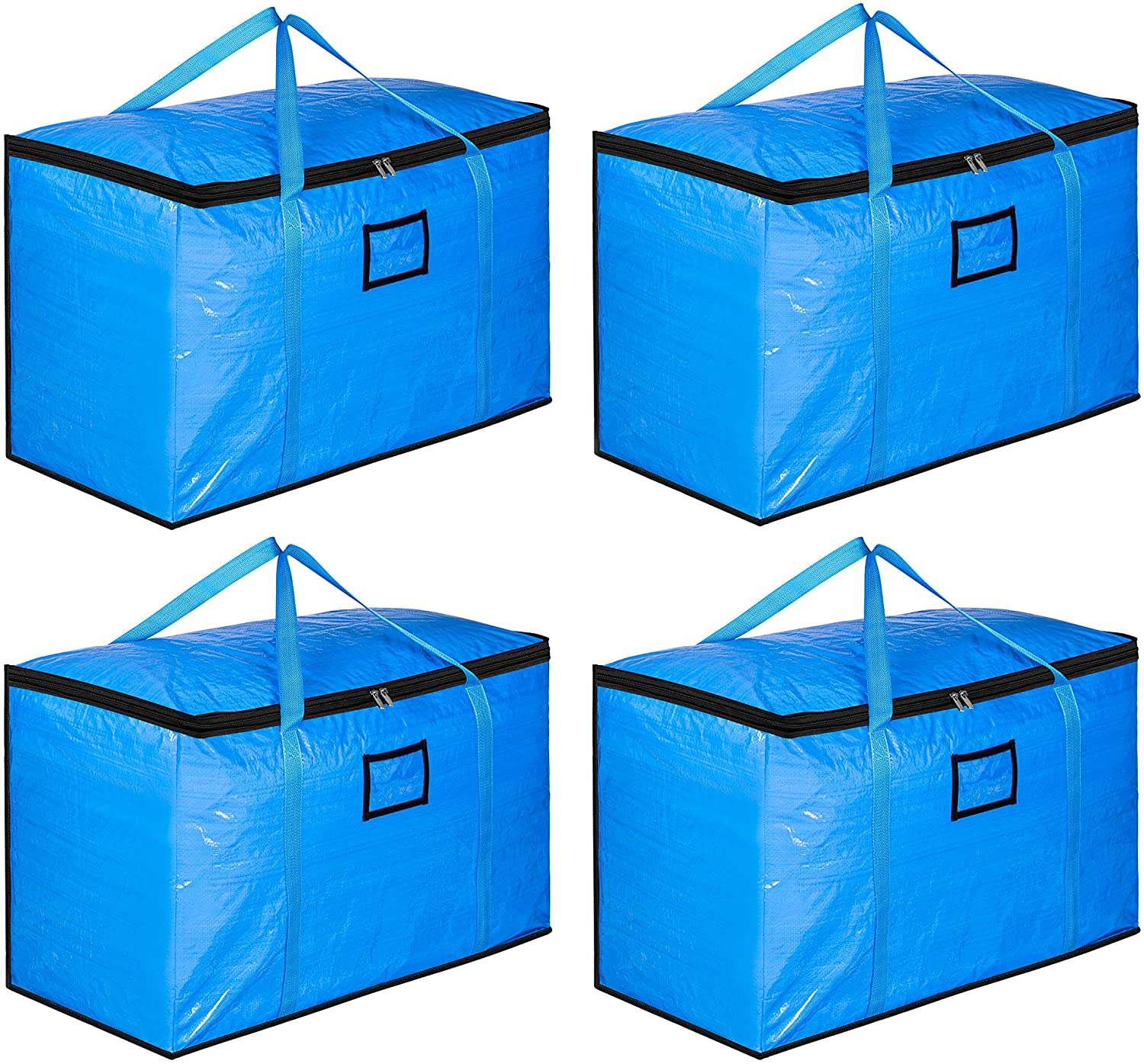 110L Extra Large Moving Bags Heavy Duty Reusable Moving Totes Boxes