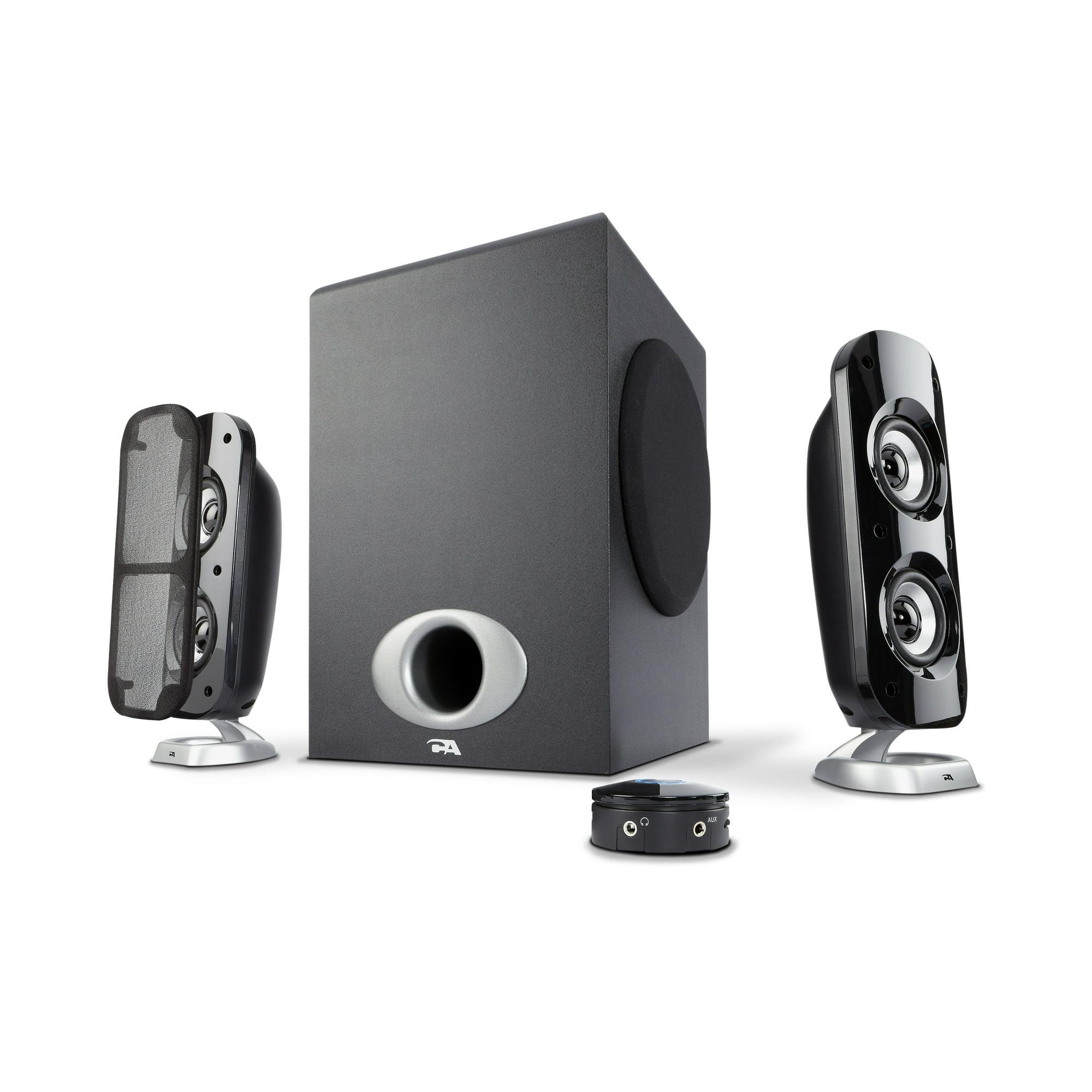 Cyber Acoustics 76W Computer Speakers with Subwoofer, a Powerful 2.1 Multimedia System for Gaming, Music, and Movies