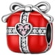 thumbnail image 1 of Charm regalo brillante XmasGift01 5 Piezas Plata S925 Chapa Separador Regalo Navideño Rojo/Plata/Rosa Caja Blanca 3x3cm., 1 of 3