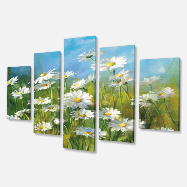 Designart - Summer Field II - Traditional Premium Canvas Wall Art