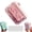 Pink, variant on Travel Size Storage Case for Floss Picks, Floss Pick Dispenser, with 50 Dental Floss Picks, Refillable for Home, Restaurant, and On-the-Go Oral Care