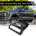 thumbnail image 3 of Unique Bargains 1 Pcs Rear Armrest Box A/C Air Conditioning Outlet Vent Trim for Ford F-150 2021-2024 ABS, 3 of 6