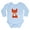 Sky Blue, variant on CafePress - Fox Body Suit - Long Sleeve Cotton Baby Bodysuit
