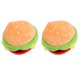thumbnail image 1 of 2 juguetes para perros con chirridos, juguetes de peluche para perros, juguetes para cachorros, juguetes de peluche para modelar con comida deliciosa, 1 of 5