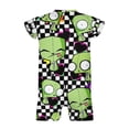 thumbnail image 6 of Invader Zim Baby Boy Girl Romper Short Sleeve Cotton Bodysuit Outfits Jumpsuit Summer One Piece Clothes, 6 of 8