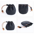 thumbnail image 4 of Dosaele Small Purse Black Purse Coin Purse Simple Change Bag Shield Wallet Mens Coin Pouch Small Key Bag Man Work, 4 of 5