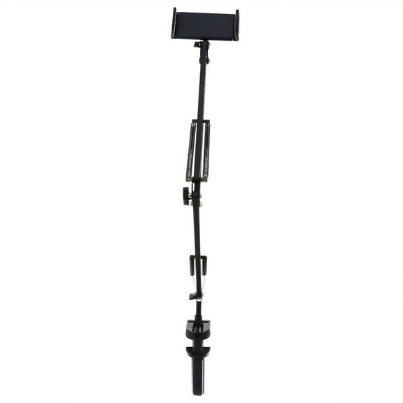 WORGEOUS Articulating Arm Phone Holder Flexible Tablet Bracket Mount Black