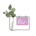 thumbnail image 1 of Chestry Elements Period Table Lanthanide Eur Eu Metal Picture Frame Cerac Vase Decor, 1 of 3