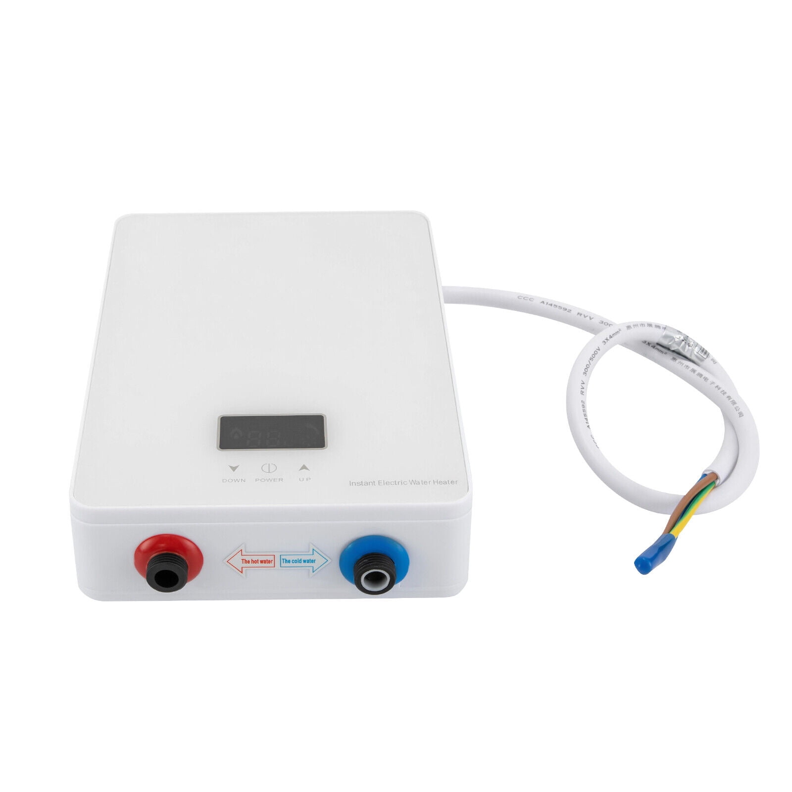Instant Hot Water Heater 6000W Electric Tankless On Demand House Shower Sink