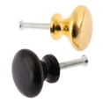 thumbnail image 4 of Negro cajón 1pc 25x20mmGold / Perilla Armario manija de los muebles tirones decorativos mini rectángulo de tirón la puerta del gabinete perilla de aleación de zinc, 4 of 7