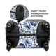 thumbnail image 2 of Balery Blue Paisley Funda de equipaje, fundas para maletas, elástica, lavable, protector de maletas, compatible con maletas de 18 a 32 pulgadas-X-Large, 2 of 7