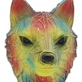 thumbnail image 4 of Mesa Retro Vitral Resina Noche Adorno para El (lobo), 4 of 9