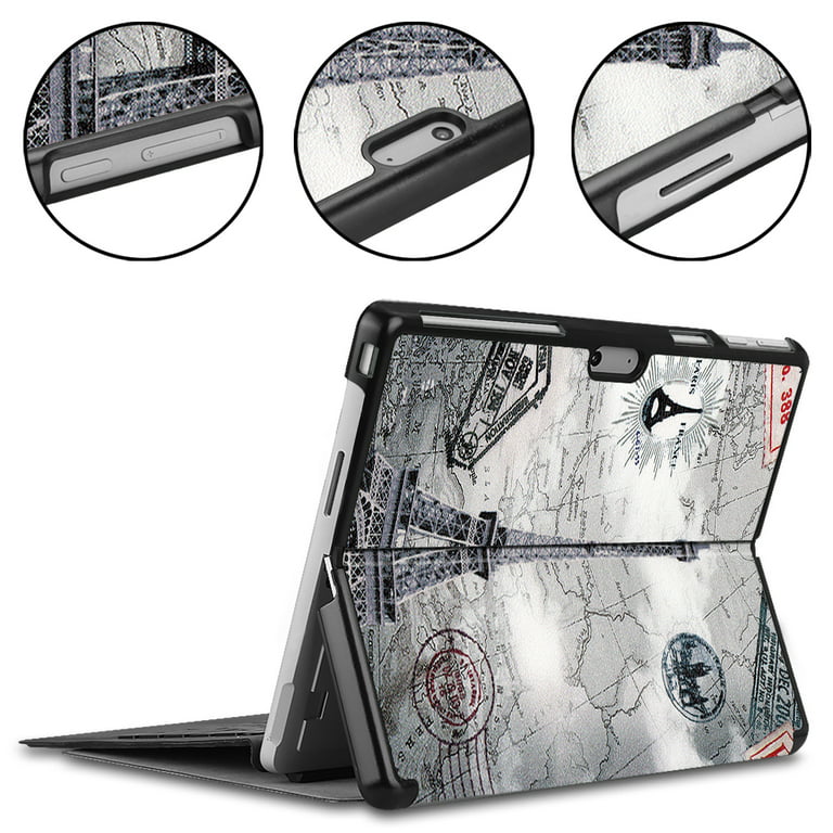 Protective Case for Microsoft Surface Pro 9, Crystal Clear Multi-Angle  Shockproof Case Compatible with Microsoft Surface Pro 9 Surface Pro 9 13