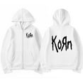 thumbnail image 6 of Korn Rock Band Letter Logo Zipper Hoodie Men‘s Metal Gothic Vintage  Zip  Hoodies Streetwear Punk Sweatshirts Jackets, 6 of 8