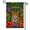 D, variant on XaaKee Garden Flags, Greetings Panther Pink Garden Flag, Double-sided High-Quality White Linen Yard Flags For Outside Clearance, Porch Display, 12x18Inch