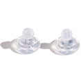 thumbnail image 1 of Guardurnaity Paquete de 100 cierres de silicona seguros para pendientes, repuestos para orejas caídas. Juego de 100 elevadores de pendientes. Ropa, zapatos y accesorios Miscelánea B, 1 of 6