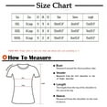 thumbnail image 2 of 2023 Women's Spring Fall Tunic Top Short Sleeve Casual Tee Pleated Shirts Comfy Loose Blouses, 2 of 5