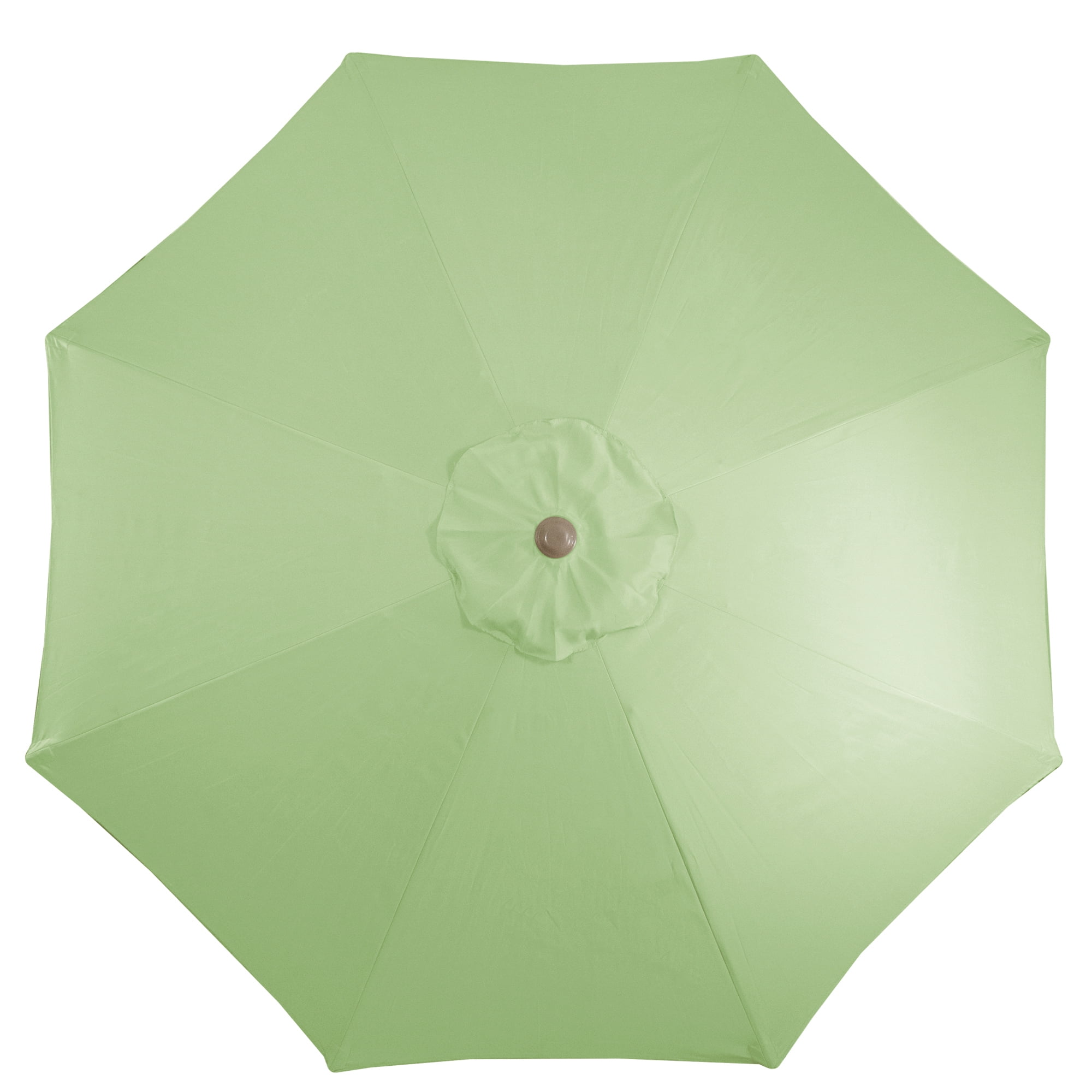 Northlight Outdoor Patio Market Umbrella with Hand Crank and Tilt - 9' - Sage Green