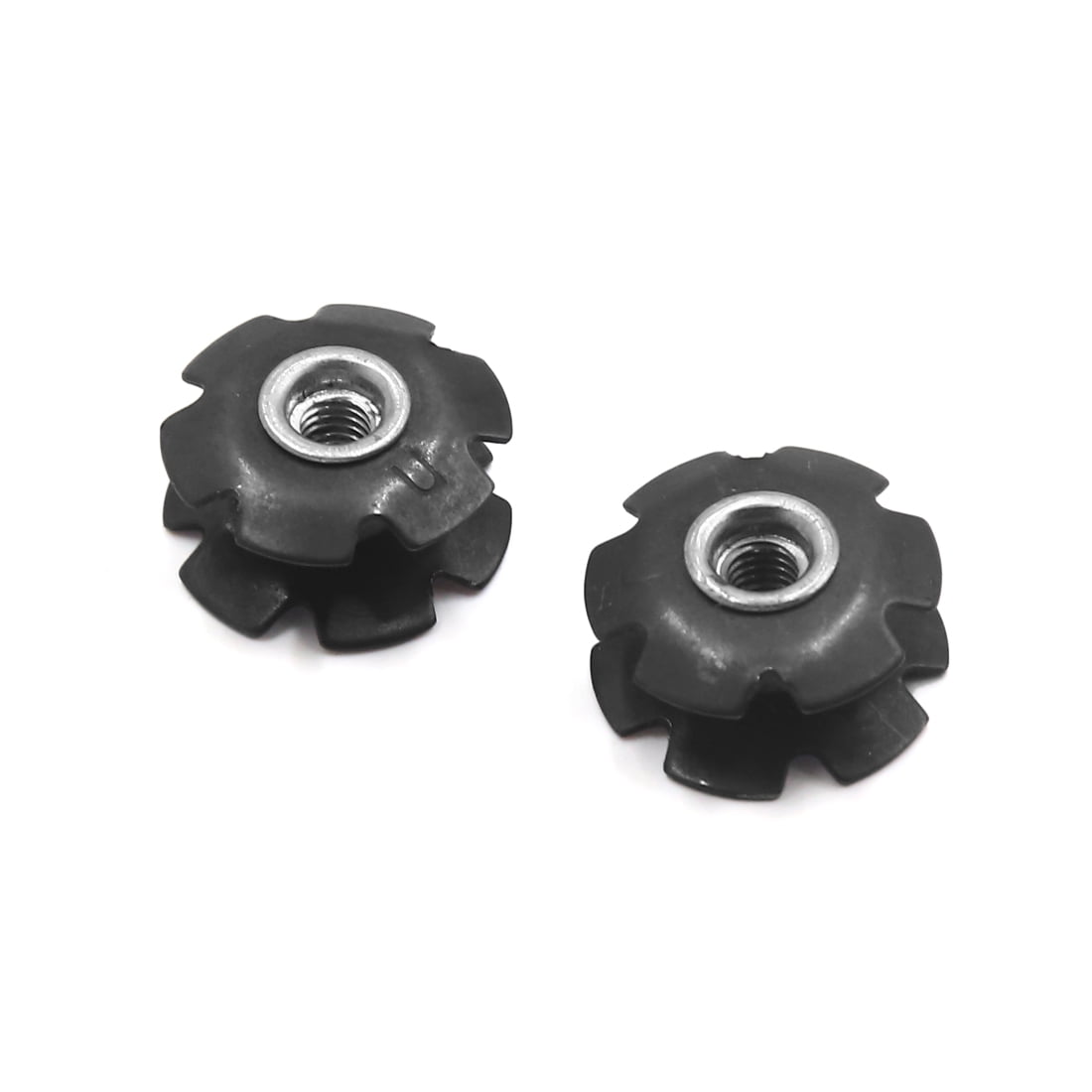 2Pcs Metal MTB Bike Cycling Bicycle Flanged Headset Star Nut for 28.6mm Fork