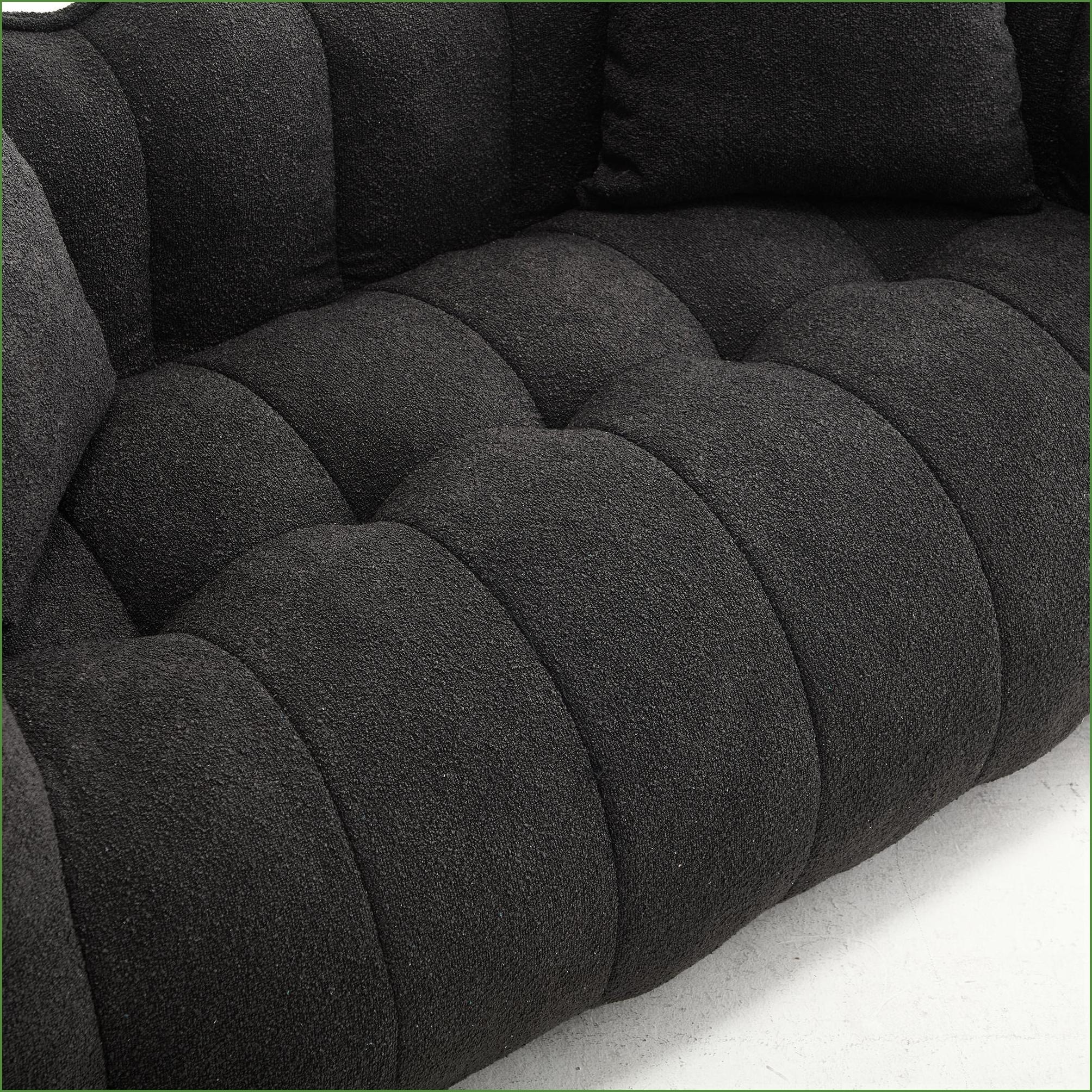 2-Person Chenille Bean Bag Chair with High Resilience Foam – Lazy Sofa for Adults & Family | Chenille | Rectangle