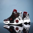 thumbnail image 3 of Kids' Basketball Shoes - Lightweight Breathable High Tops for Boys Girls, Non-Slip Outdoor Sports Sneakers (6 Colors), 3 of 5