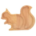 thumbnail image 5 of Niceauty Squirrel Nut Serving Dish Wood Tray Khaki Fruit Serving 1Pack, 5 of 8