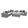thumbnail image 6 of TK Classics Coast 9 Piece Wicker Patio Furniture Set with Storage Coffee Table, 6 of 11