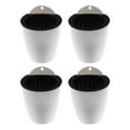 thumbnail image 1 of Paquete de 4 Macetas Blancas con Riego Automático, Macetas Flotantes para , Jardín, Oficina, 1 of 9
