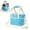 B, variant on 4 Compartment Insulated Water Bottle Carrier Bag with Strap, Family Size Multiple Tumbler Caddy for Car, Hands-Free Spill-Proof Drink Holder