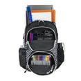 thumbnail image 3 of Fuel Unisex Valiant Backpack, Black White Checkered, 3 of 6