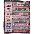 thumbnail image 1 of LHSHID to My Sister Blanket Birthday Gifts Quilt Ultra Soft Micro Fleece Throw Blankets for Thanksgiving Christmas Bed Sofa Travel Beach 60x80in, 1 of 6