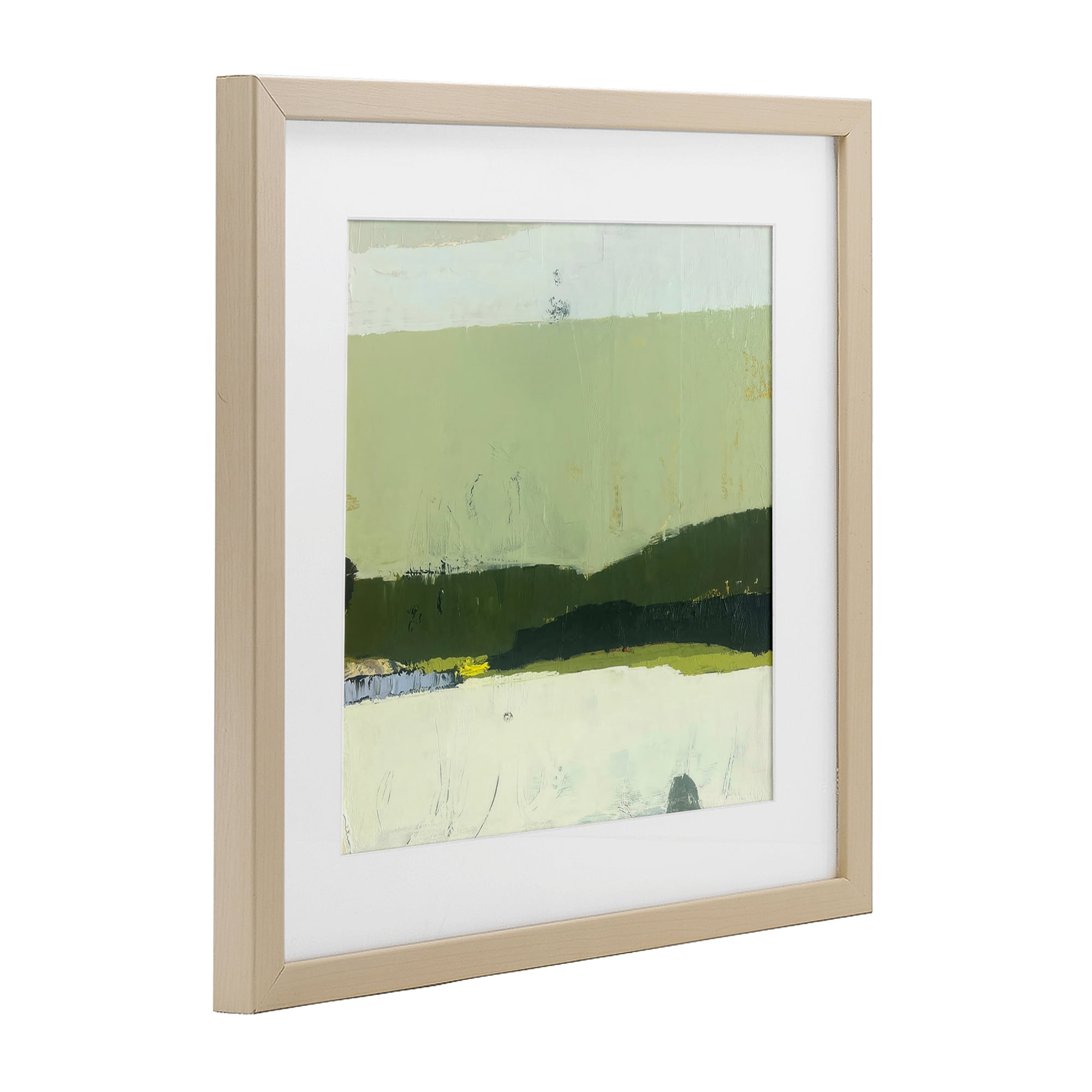 Stupell Industries Bloom Serene Layered Landscape Birch Framed Print Under Glass, design by Julia Foug