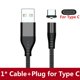 thumbnail image 1 of AUFU LED Cable de carga USB magnético tipo C Cable de teléfono cargador magnético Cable Micro USB para Xiaomi Samsung para iPhone 12 Tan Jianjun unisex, 1 of 2