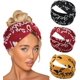 thumbnail image 1 of Diademas Deportivas Vevor 3 Piezas Rojo Amarillo Negro Yoga Elásticas, 1 of 5
