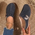 thumbnail image 6 of Bkhluea Women Floral Cutout Metal Accent Mules Slip On Comfortable Footwear For Office Work Daily Casual Outdoor Activities, 6 of 7