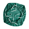 thumbnail image 1 of Funda universal para silla de oficina, protector elástico para sillas giratorias. Verde, 1 of 9
