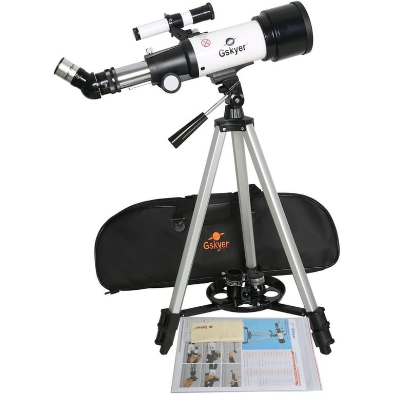 Gskyer Telescope, 70mm Aperture 400mm AZ Mount Astronomical Refracting – Mega Mart Center