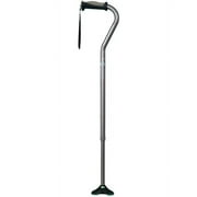 Hugo QuadPod Offset Cane with Ultra Stable Cane Tip, Smoke