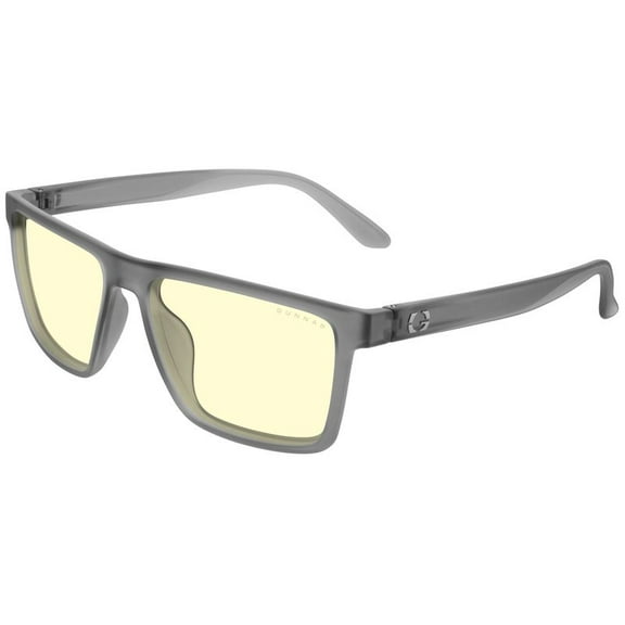 GUNNAR Blue Light Computer and Gaming Glasses - Solo Smoke Frame with Amber Lens