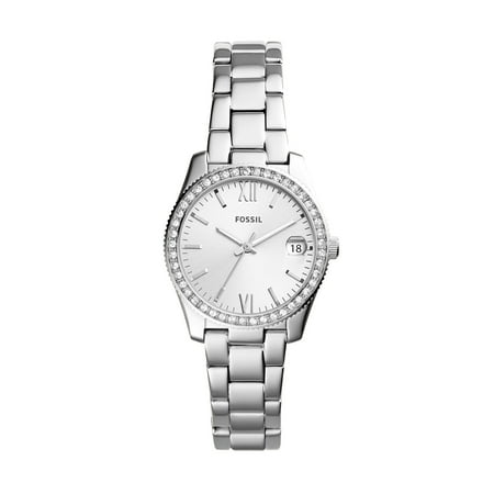 Fossil Women's Scarlette Mini Three-Hand, Stainless Steel Watch, ES4317