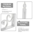 thumbnail image 3 of BRIGHTFUFU 2 Pcs Supports d'Étagères Fer Blanc Support Robuste Balcon, 3 of 7