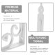 thumbnail image 2 of 2 soportes para estantes flotantes, soportes triangulares para estantes, soportes de hierro para estantes, soportes para estantes flotantes, 2 of 6