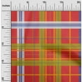 thumbnail image 1 of oneOone Polyester Lycra Fabric Madras Check Printed Craft Fabric BTY 56 Inch Wide, 1 of 4