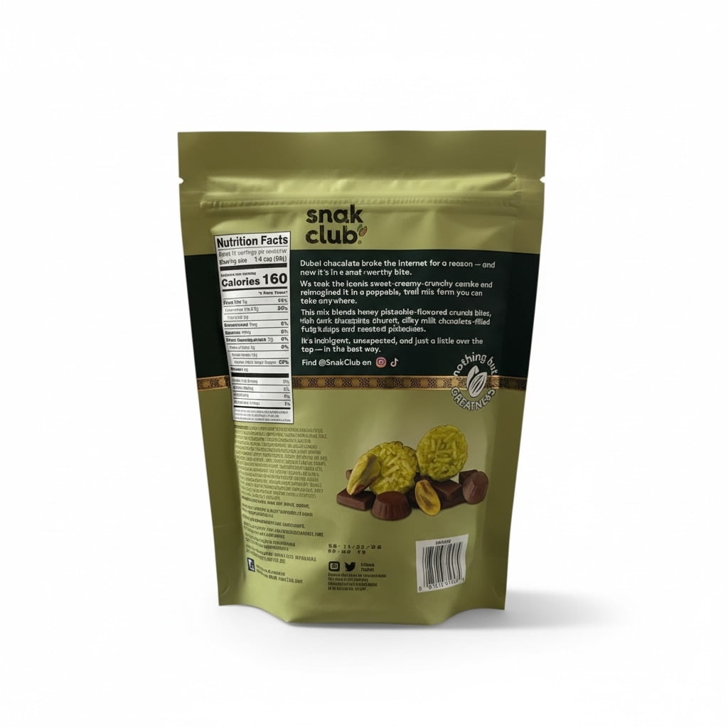 SNAK CLUB DUBAI STYLE CHOCOLATE MIX