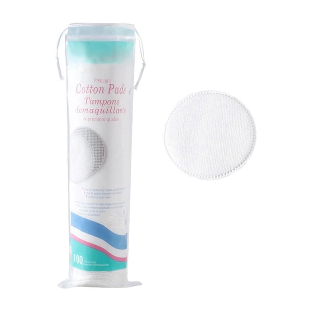 Multipurpose Textured Cosmetic Cotton Mattresses 1 Bag Package Gentle Countenance Exfoliation And Beauty Tool Multicolor