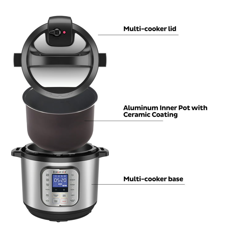  Instant Pot Duo Nova 7-in-1 Electric Pressure Cooker, Slow  Cooker, Rice Cooker, Steamer, Saute, Yogurt Maker, Sterilizer, and Warmer, 10  Quart, 14 One-Touch Programs: Home & Kitchen